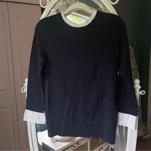 Navy blue Loft sweater 🦋